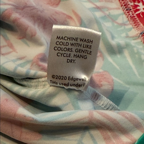 Banana Boat UPF 50+ Women's V-Neck Printed Sleeve Dress Floral Dress Size Medium - Picture 10 of 10